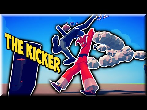 Teleport & Kick! The Kicker vs Every Faction - Totally Accurate Battle Simulator TABS