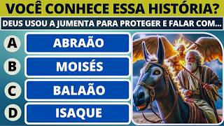 20 PERGUNTAS BÍBLICAS NÍVEL FÁCIL SOBRE A PALAVRA DE DEUS - QUIZ BÍBLICO