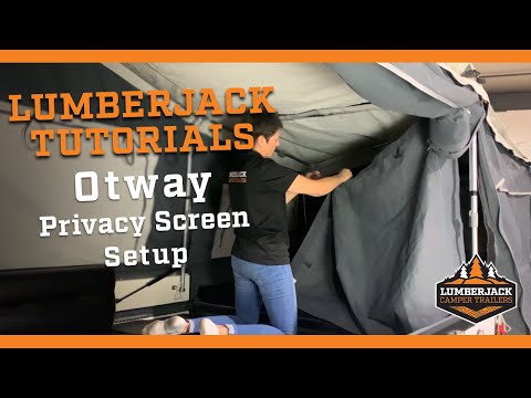 How to set up the Privacy screen on the Otway Ultra Light