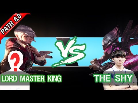The Shy vs LORD MASTER KING-Fiora vs Ekko, KR lol,SoloQ, path 6.8, challenger 655LP