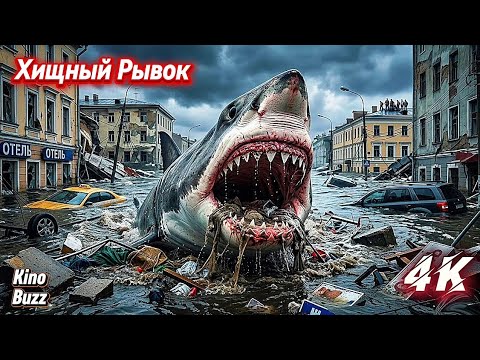 Хищный Рывок (Thrash 2026) — триллер про акул и ураган | обзор