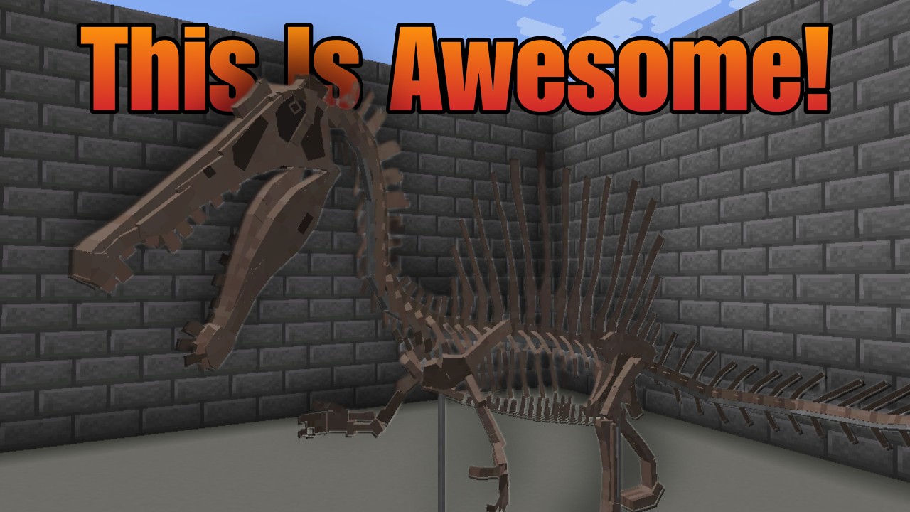 The Fossils Mod Showcase! (Minecraft)