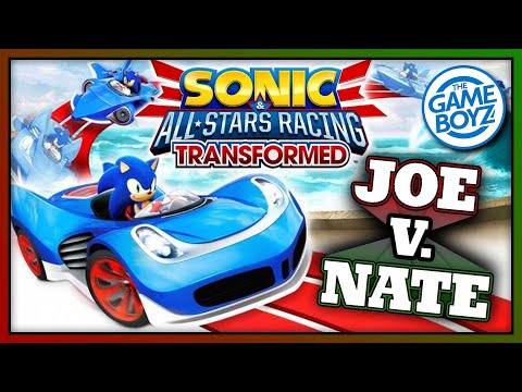 GOTTA GO SLOWER THAN I CAN RUN!!!  Sonic All Stars Racing Transformed | JOE V. NATE