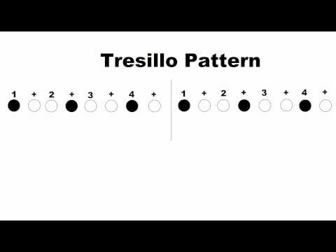 How to play Clave, Bombo, Ponche, Tresillo, Cinquillo