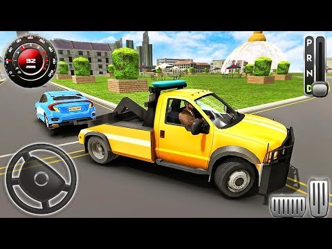 Tow Truck Driving Simulator 2020 - Car Transport Drive 3D - Android GamePlay