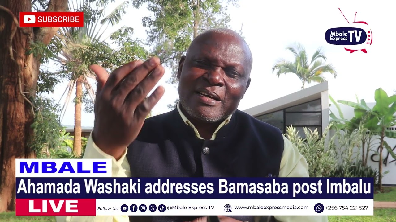 Ahamada Washaki reacts to the scenes in Mutoto that saw Speaker Oboth Oboth evacuated 