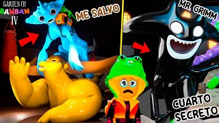 SMILEY MILEY nos SALVA de DOOM DOOM + EL CUARTO SECRETO de MR GRIMM en GARTEN OF BANBAN 4 🐸 SIMBA