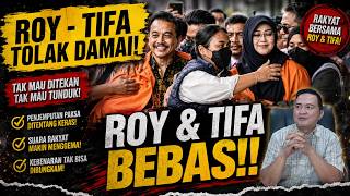 Download lagu DAHSYAT! ROY-TIFA TOLAK DAMAI, ROY & TIFA BEBAS DARI TAHANAN!! SUARA RAKYAT MAKIN MENGGEMA!!! mp3