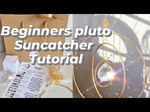 Beginners suncatcher tutorial. how to make a suncatcher for beginners Pluto