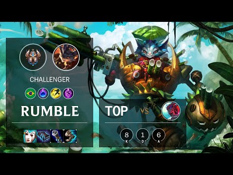 Rumble Top vs Yone - BR Challenger Patch 10.19