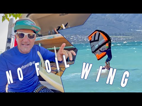 Winging without a foil