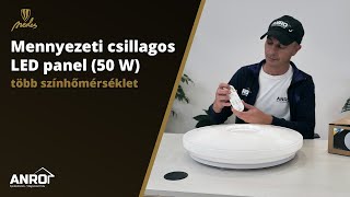 Nedes Mennyezeti csillagos LED panel (50W) - több színhőmérséklet