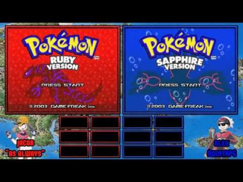 Pokemon Ruby and Sapphire Split-Screen Randomizer Nuzlocke Episode 1