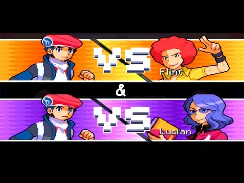 Pokémon Platinum Part 43 - Elite Four Flint & Lucian