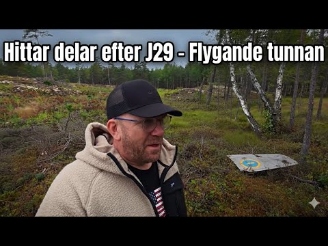 J29 ”Flygande tunnan” haveri i Jönåker 1954 – Piloten räddade sig med katapultstol