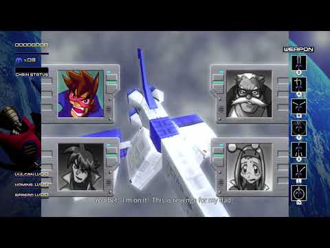 Radiant Silvergun - Nintendo Switch gameplay