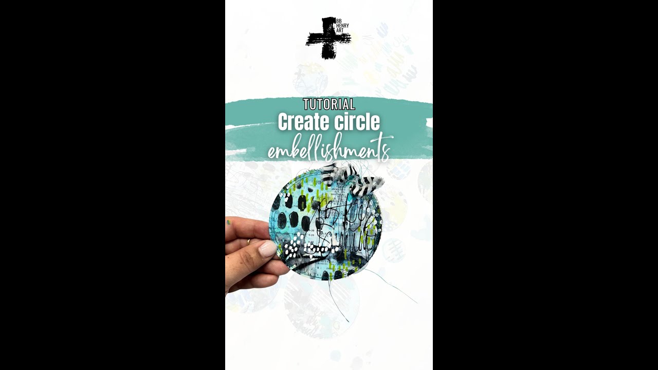 Claim your free digital download and watch the tutorial for DIY circle embellishments!