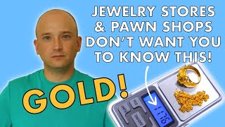 GOLD Value & Worth! What Pawn Shops & Jewelry Stores Don