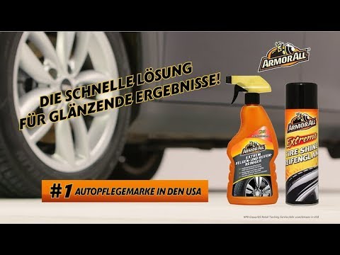 Fortgeschrittene Felgen- und Reifenpflege