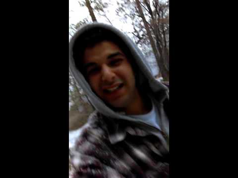 Walking in a winter wonderland.... With shorts on