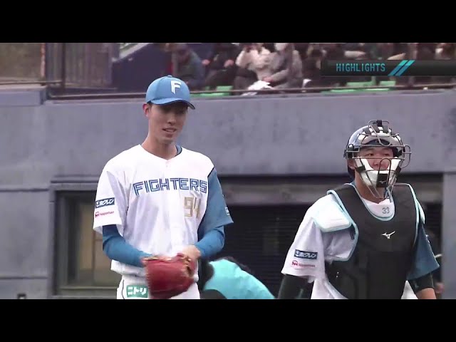 【ファーム】3月15日 北海道日本ハムファイターズ 対 千葉ロッテマリーンズ ハイライト