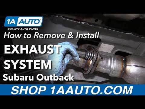 How to Replace Exhaust System on a 04-09 Subaru Outback