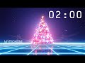 2 Minute Countdown Timer [ Christmas Tree 🎄 ]