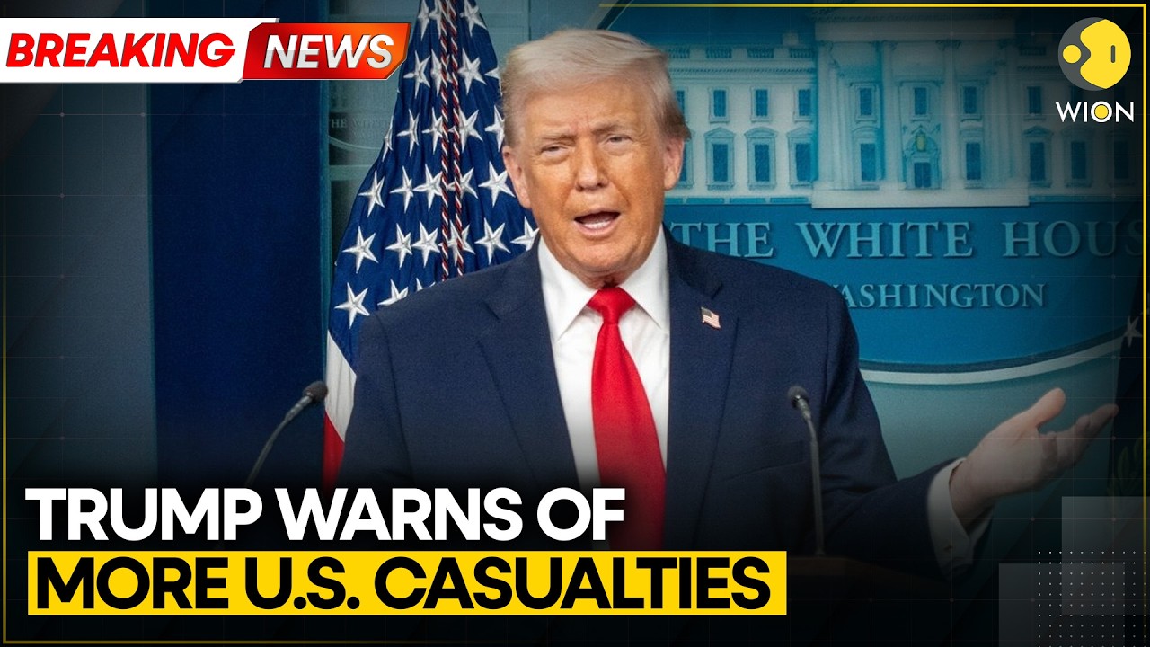 US-Iran War: Trump Warns Of 'Likely More' US Troop Deaths As Iran Conflict Rages | WION
