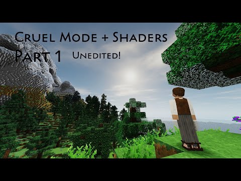 Survivalcraft 2 | Cruel Mode Gameplay + Shaders | Part 1 (Unedited)