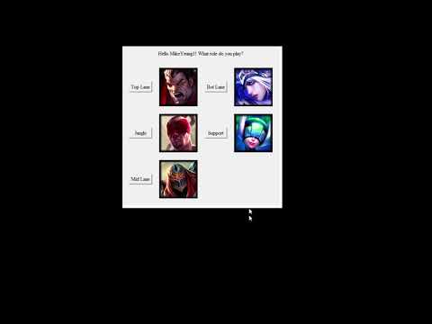 TL Hackathon LoLFortuneTeller