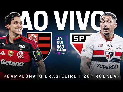 AO VIVO: FLAMENGO X SÃO PAULO (PRÉ-JOGO, NARRAÇÃO E PÓS-JOGO) | BRASILEIRÃO 2026