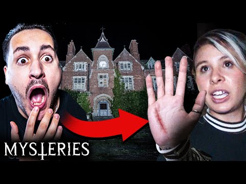 SHE WAS SCRATCHED! 😱 GHOST HUNT at HAUNTED GEORGE JAVIS SCHOOL!