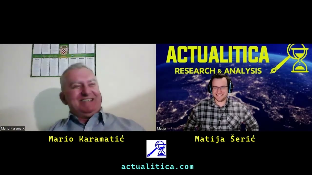 Actualitica Podcast #31 – Mario Karamatić: Neće biti novog rata u BIH, već dolaze tri republike