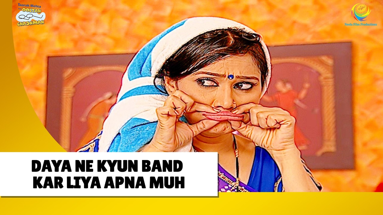 Daya ne kyun Band kar liya apna Muh !  | Haste Raho Hasate Raho | Taarak Mehta ka Ooltah Chashmah