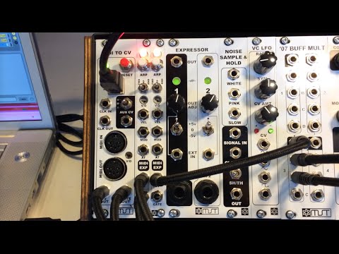 MST MIDI to CV Expander with Ableton Live