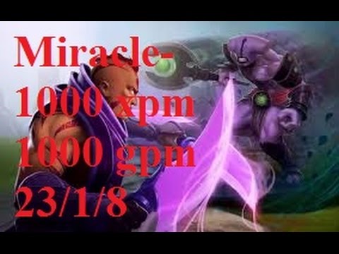 Miracle- Anti Mage Vol.1  (1000 XPM 1000 GPM  23/1/8)