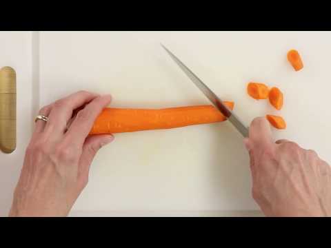 How to Roll-Cut Carrots