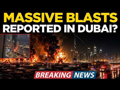 BREAKING NEWS LIVE: Shocking Explosion Footage Emerges From Dubai | EXCLUSIVE FOOTAGE | Dubai News