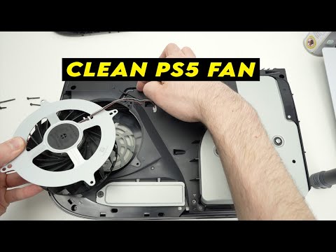 PS5 : How to Clean the Fan - Easy Step by step Guide