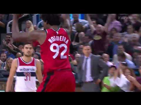 Raptors Highlights: VanVleet to Nogueira Alley-Oop - November 5, 2017