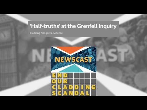 Cladding Scandal - Grenfell Inquiry -  Arconic Half-Truths - BBC Newscast - 17/02/21