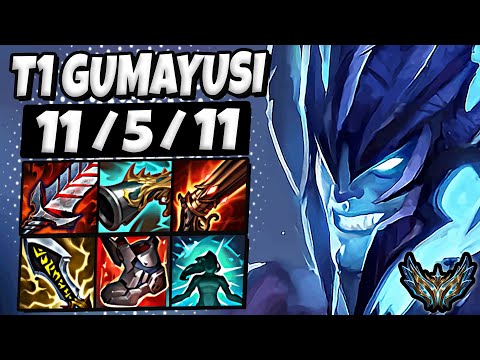 T1 Gumayusi Draven vs Jhin [ ADC ] Korea Challenger Patch 25.10
