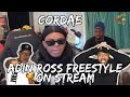 JUICE SKILL'S RUBBING OFF ON CORDAE?? | Cordae & Adin Ross FREESTYLE on Stream. Reaction