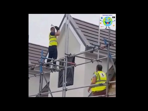 Furious Builder tears down building work after not being paid!