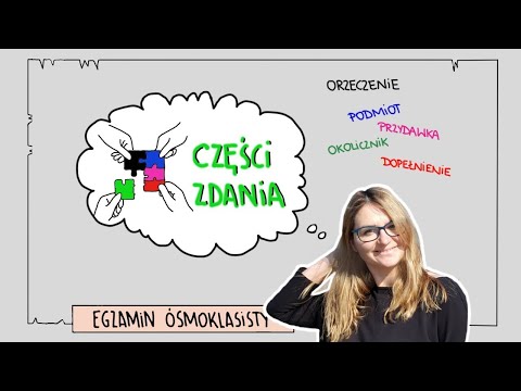 Egzamin ósmoklasisty: części zdania w pigułce