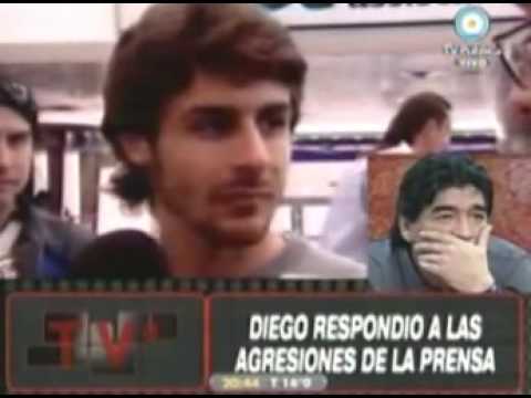 Maradona en el programa 6 7 8 Pablito Aimar y Periodistas panqueques