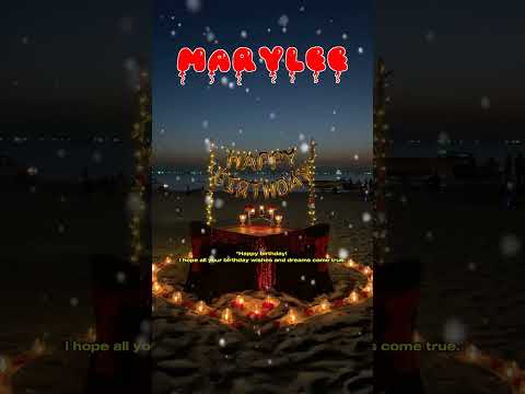 Happy Birthday MARYLEE   Happy Birthday Song   Birthday Wishes   Birthday Party