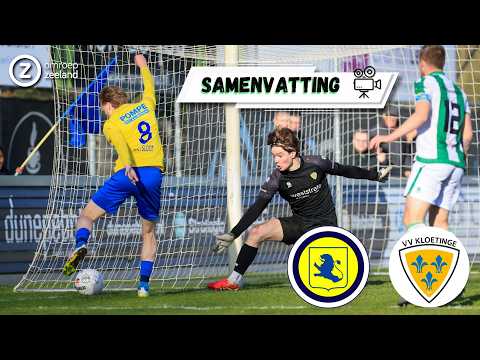 👎 KOPLOPER KLOETINGE KAN HET WEER NIET OP ECHT GRAS 🌱 | Samenvatting FC Lisse-Kloetinge