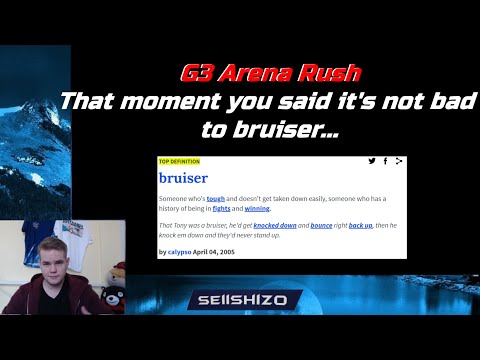 G3 Arena Rush, That moment you said its not bad to "bruiser"... (Stream VoD) - Summoners War