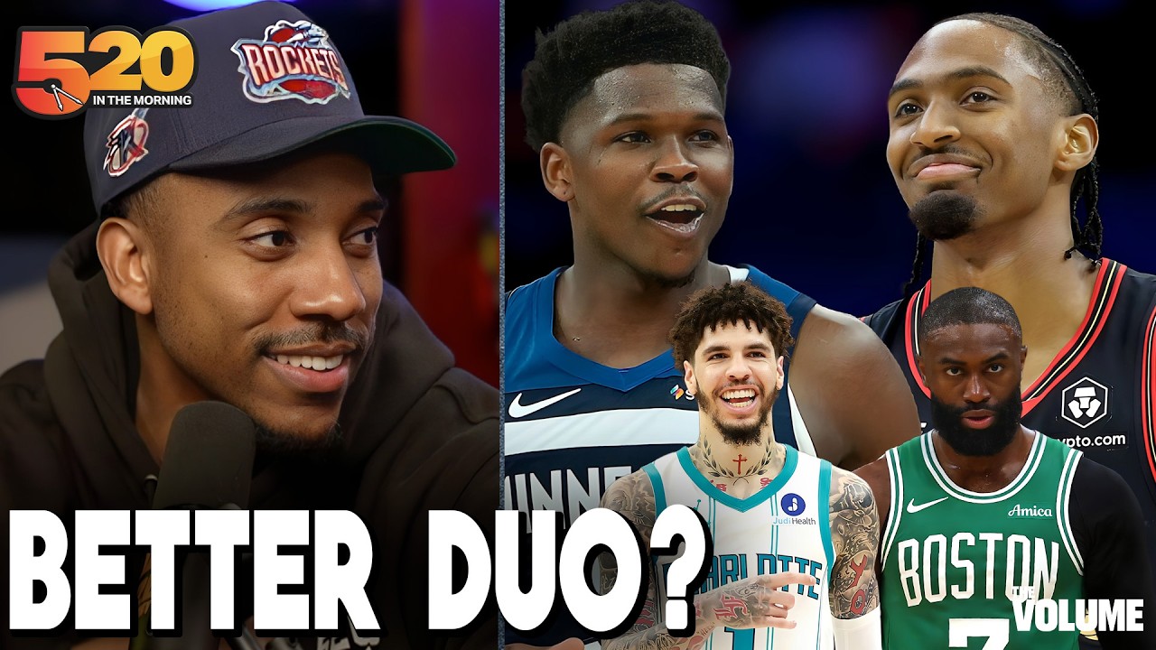 Jeff Teague says 76ers' Jaylen Brown & Tyrese Maxey is BETTER DUO than Anthony Edwards & LaMelo Ball